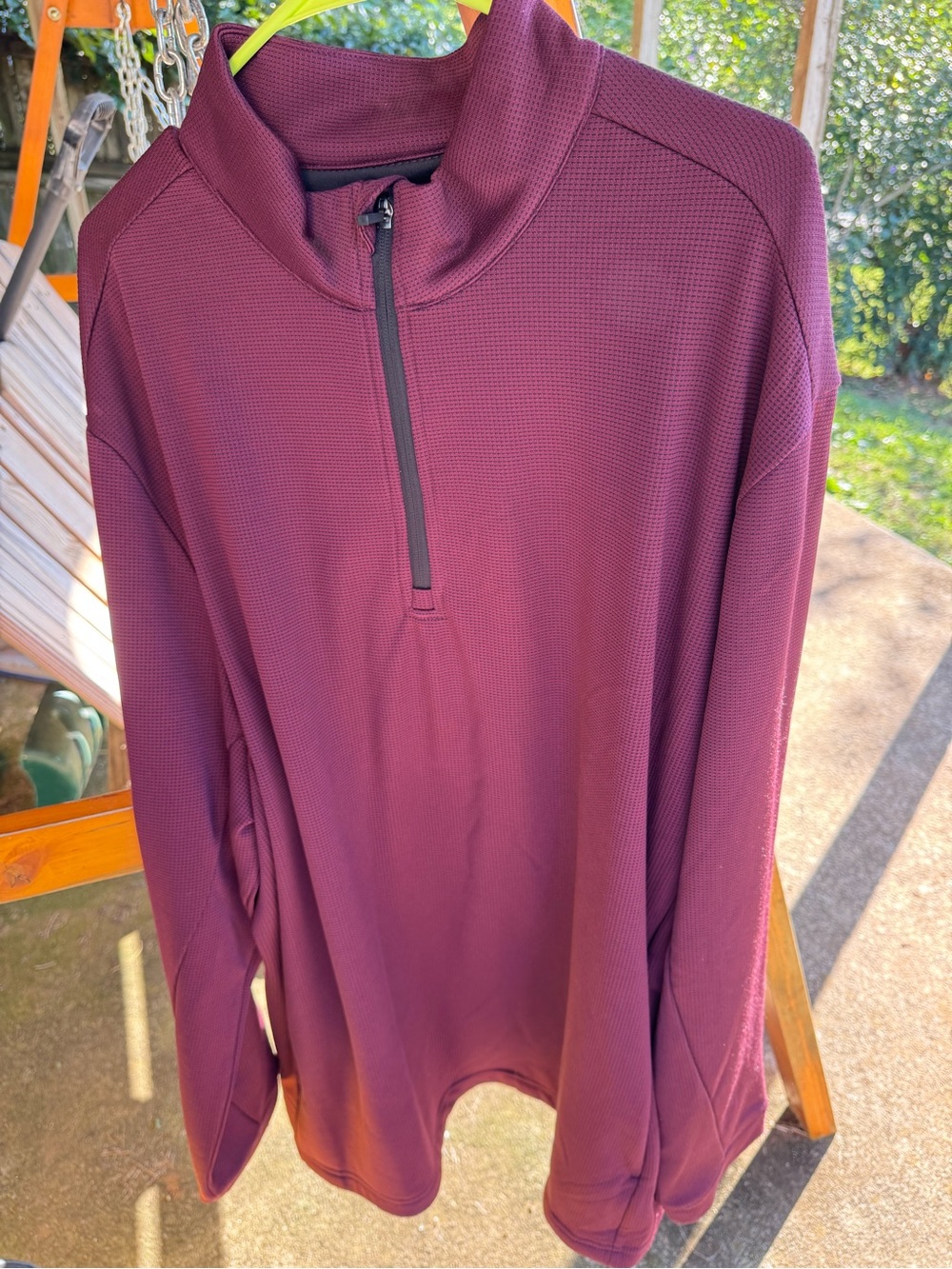 Hogan Men's Quarter-Zip Pullover - Plum